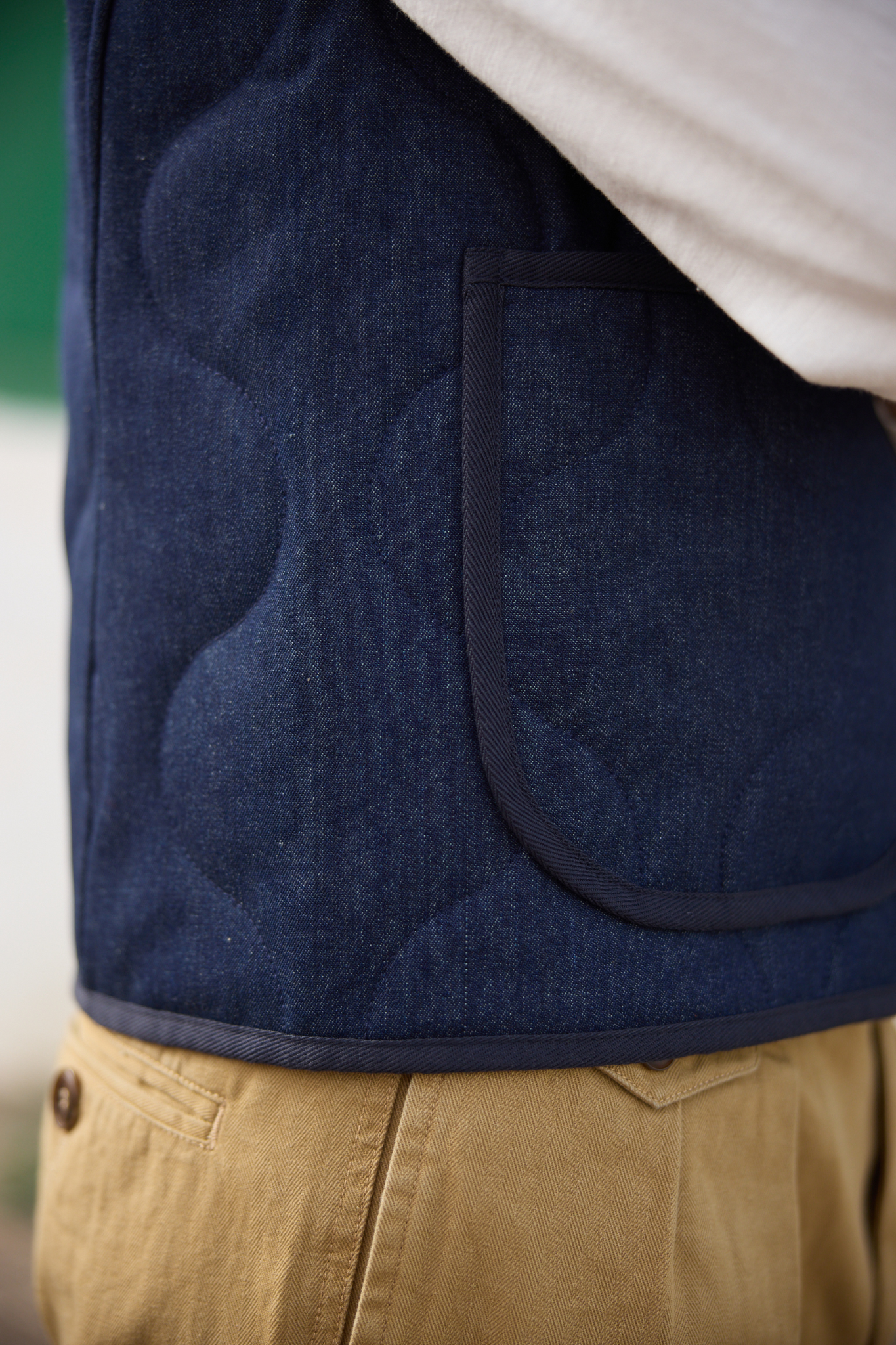 Gilet Le Liner - Denim