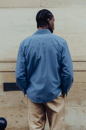 Chemise Le Ranch - Light blue