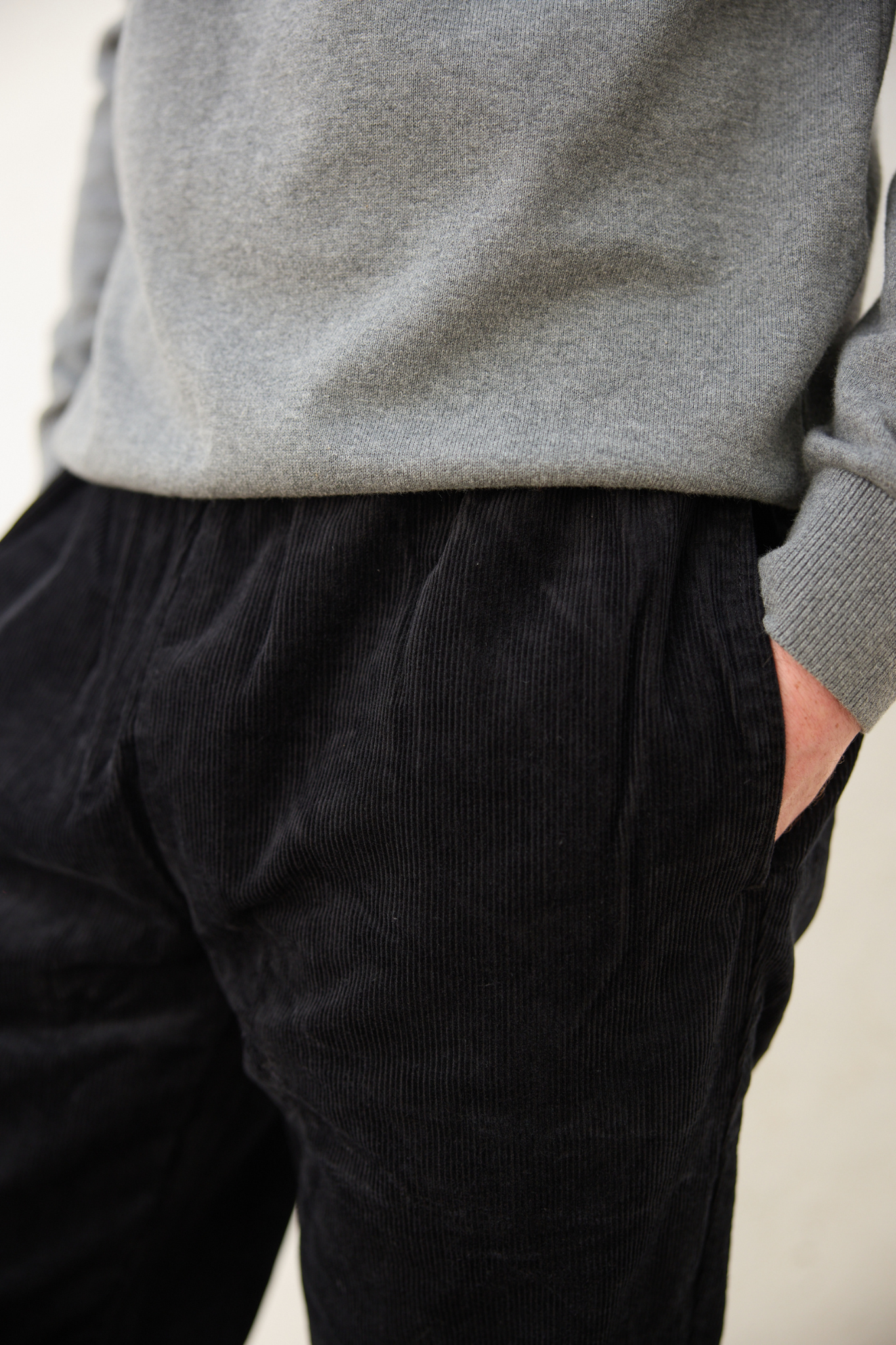 Pantalon Le Côtelé - Noir