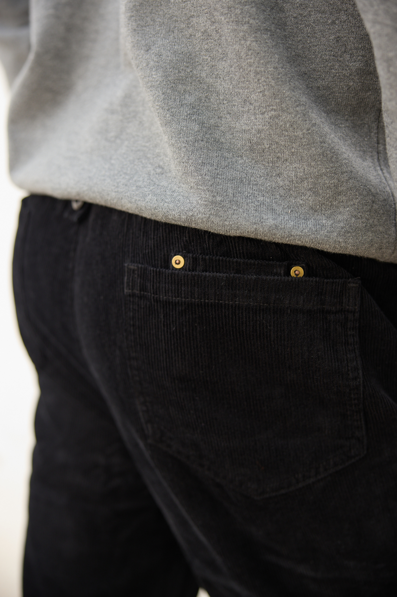 Pantalon Le Côtelé - Noir