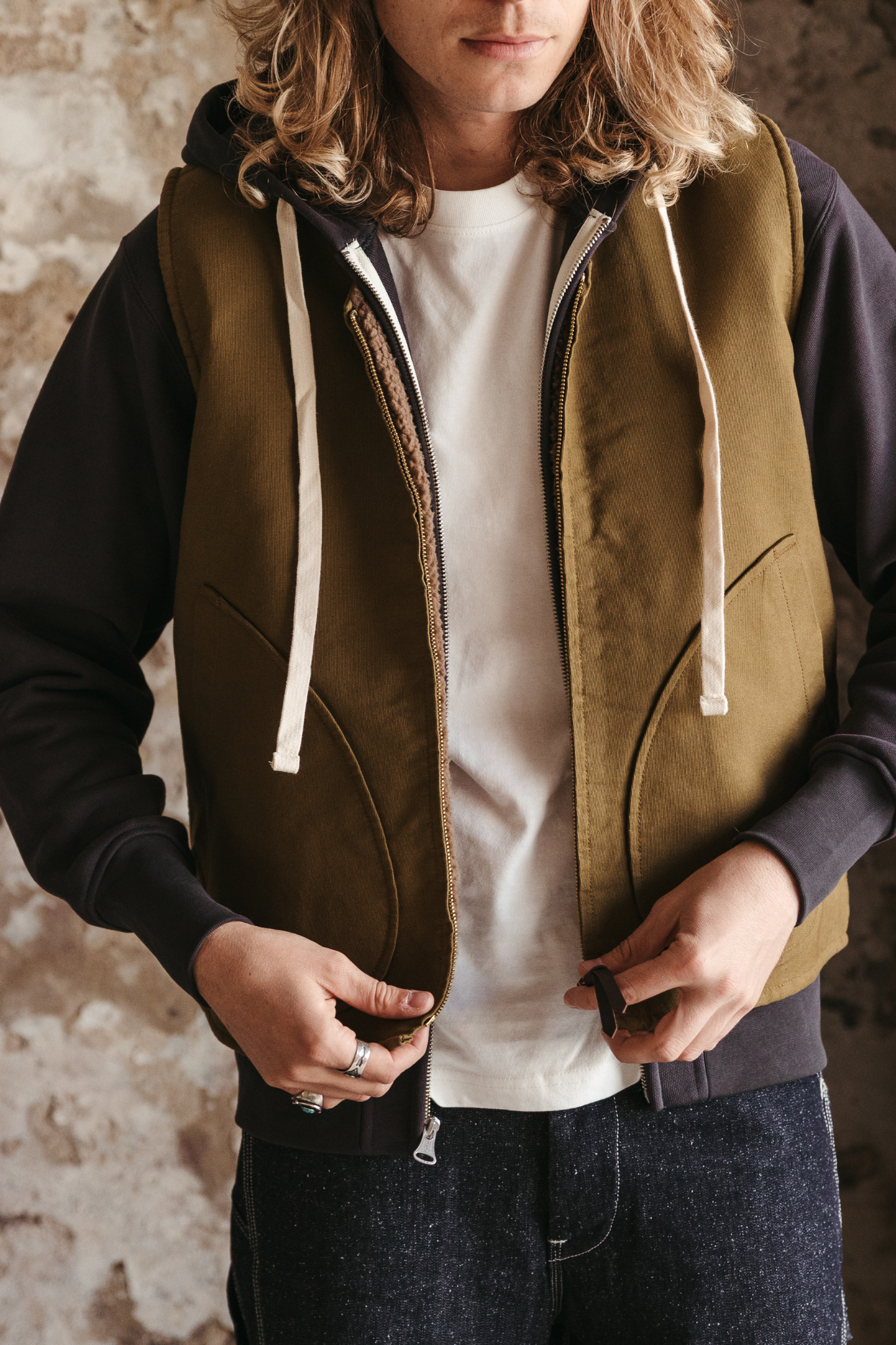 Gilet Le Berger - Army green