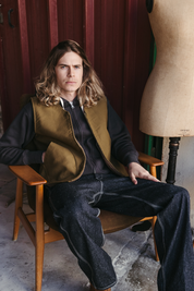 Gilet Le Berger - Army green