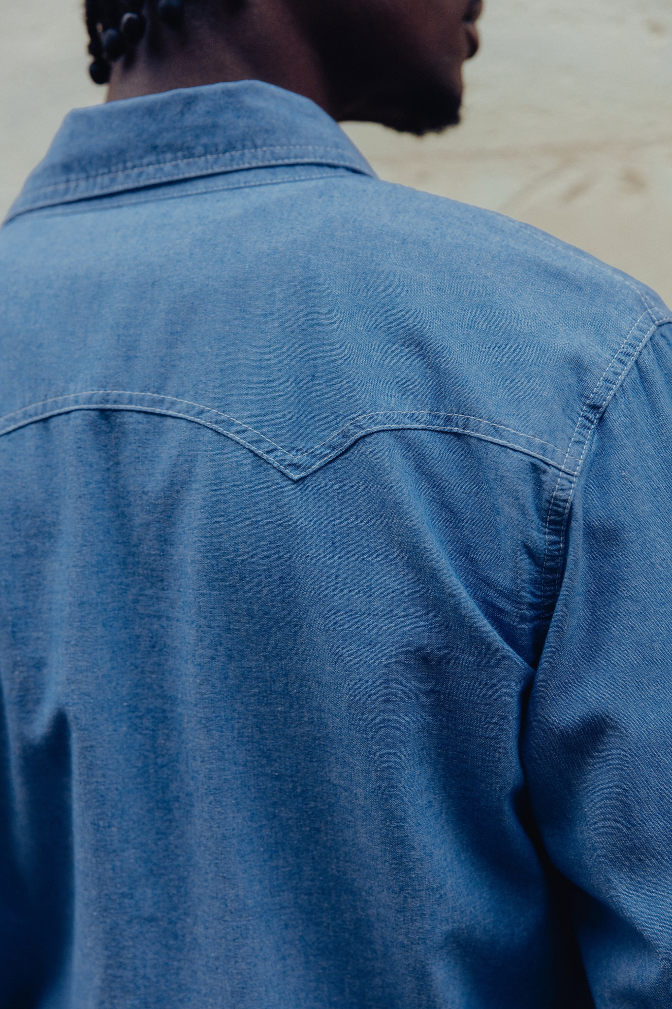 Chemise Le Ranch - Light blue