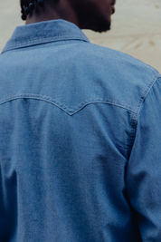 Chemise Le Ranch - Light blue