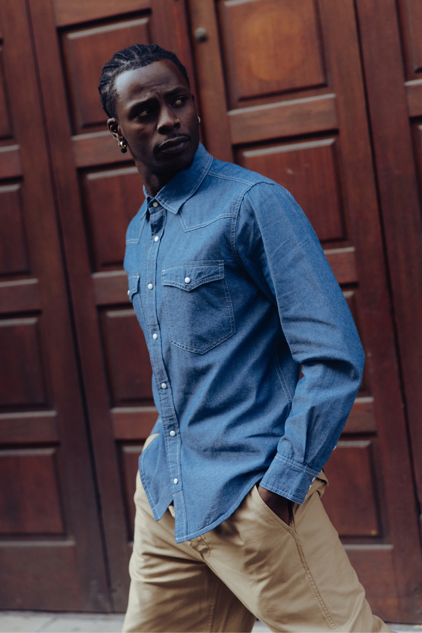 Chemise Le Ranch - Dark blue