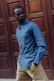 Chemise Le Ranch - Dark blue