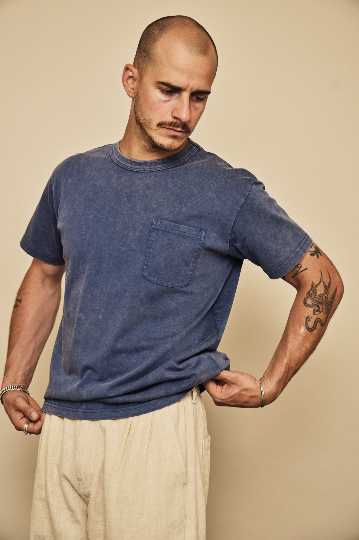 T-shirt Le Salin - Bleu
