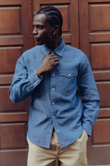 Chemise Le Ranch - Dark blue