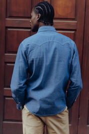 Chemise Le Ranch - Dark blue