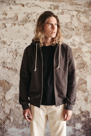 Hoodie Le Franc - Gris foncé