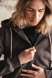 Hoodie Le Franc - Gris foncé