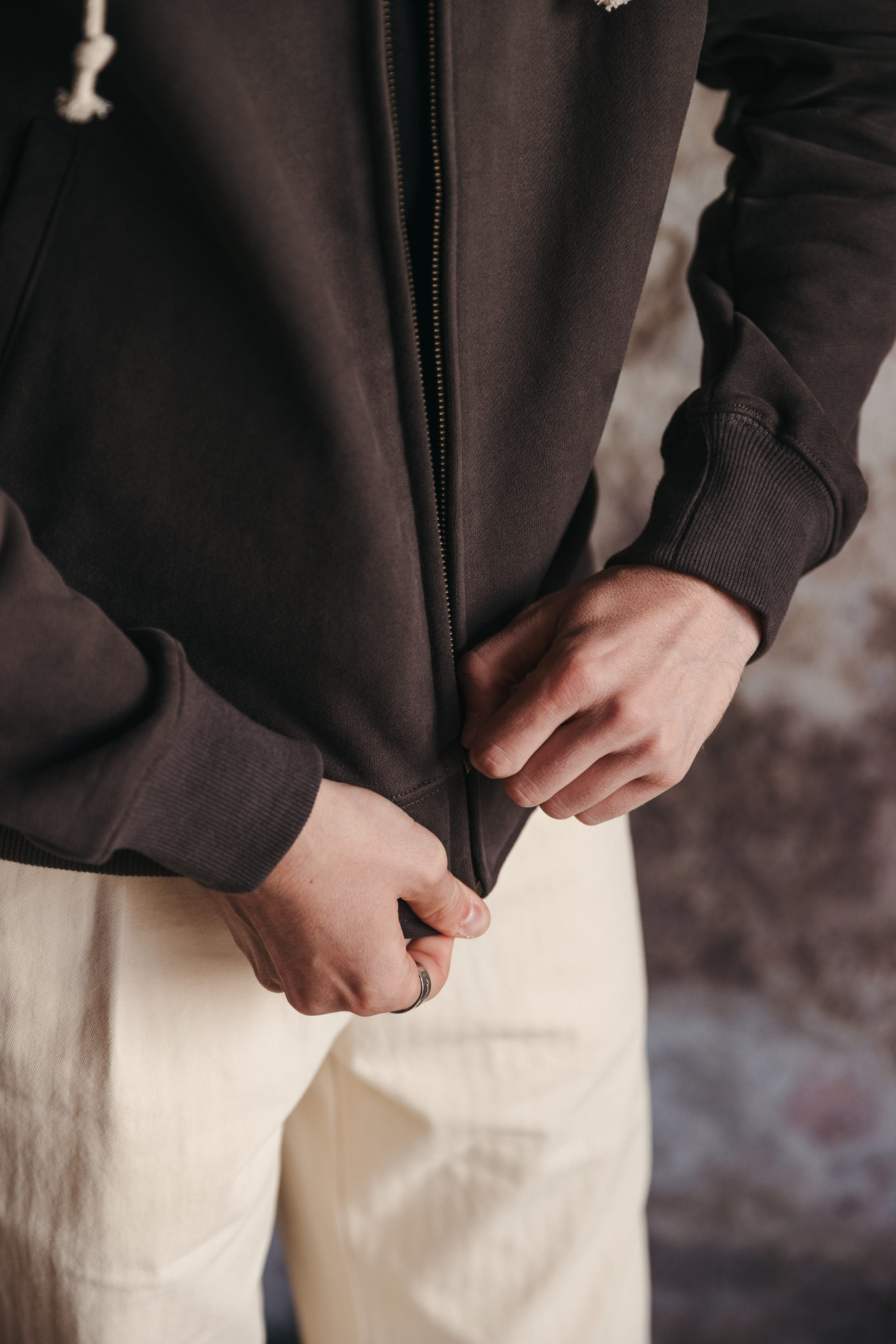 Hoodie Le Franc - Gris foncé