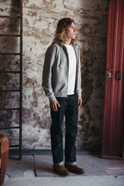 Hoodie Le Franc - Gris clair