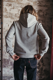 Hoodie Le Franc - Gris clair