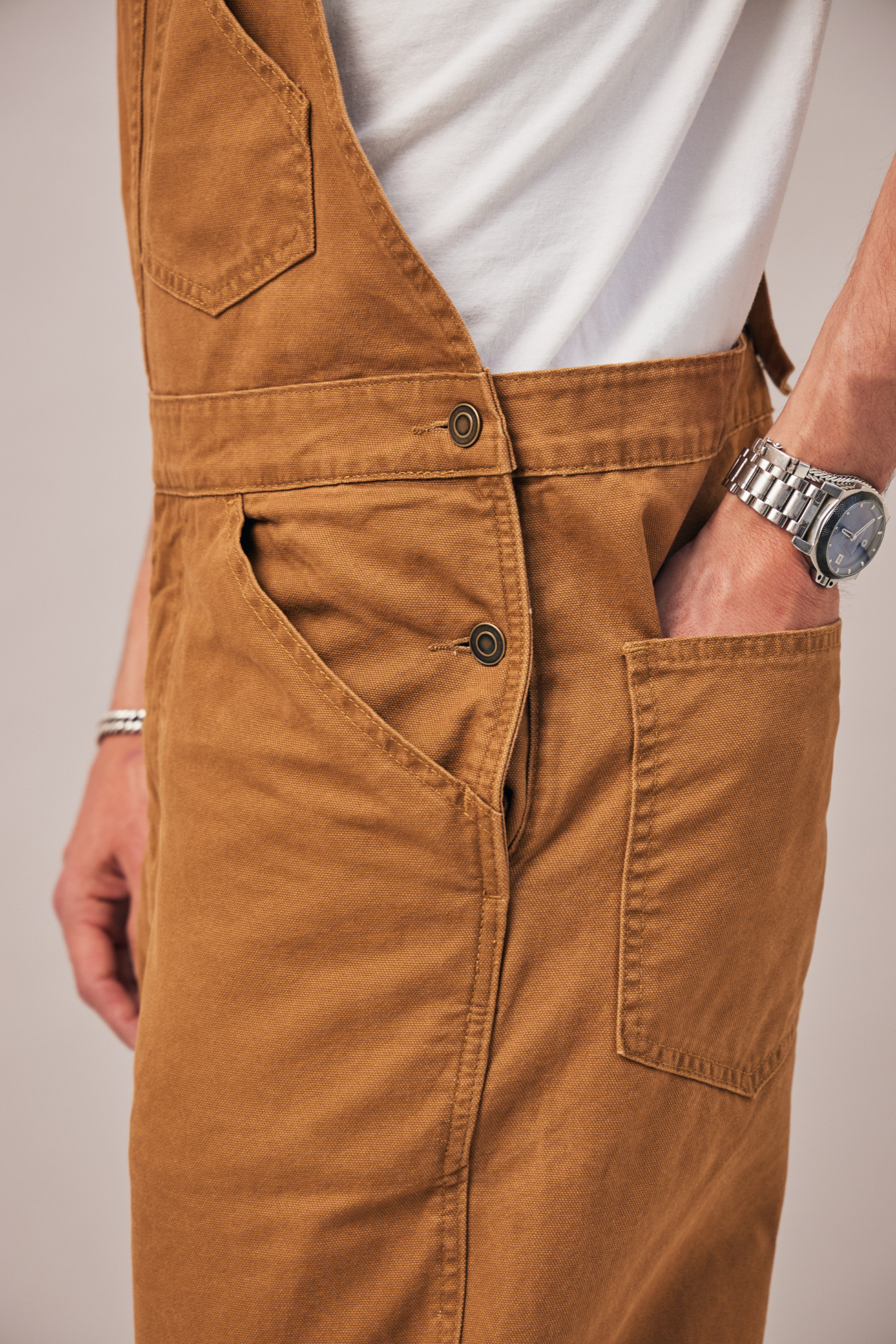 Salopette Le Mécano - Camel