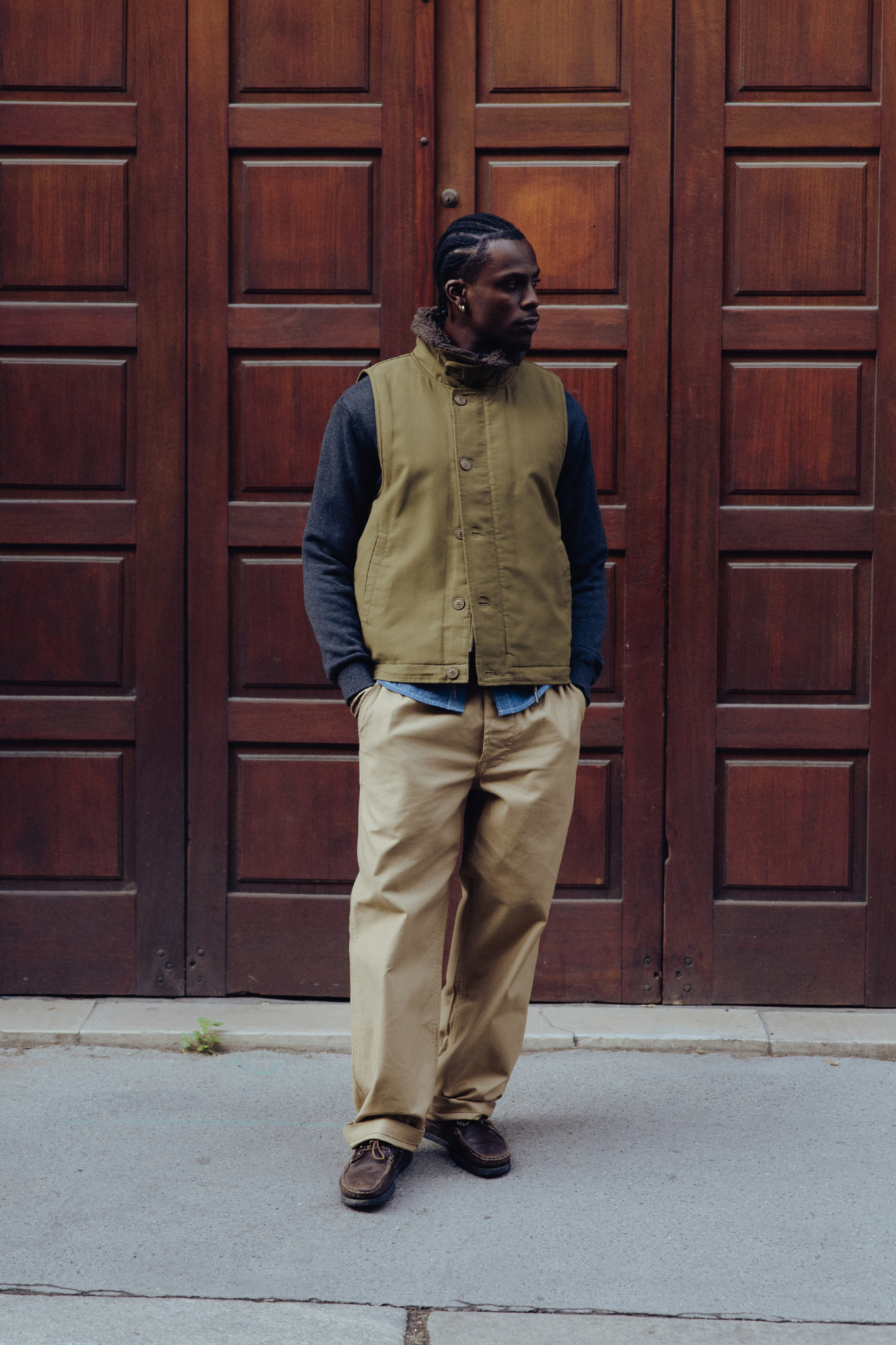 Veste sans manche Le Ponton - Army