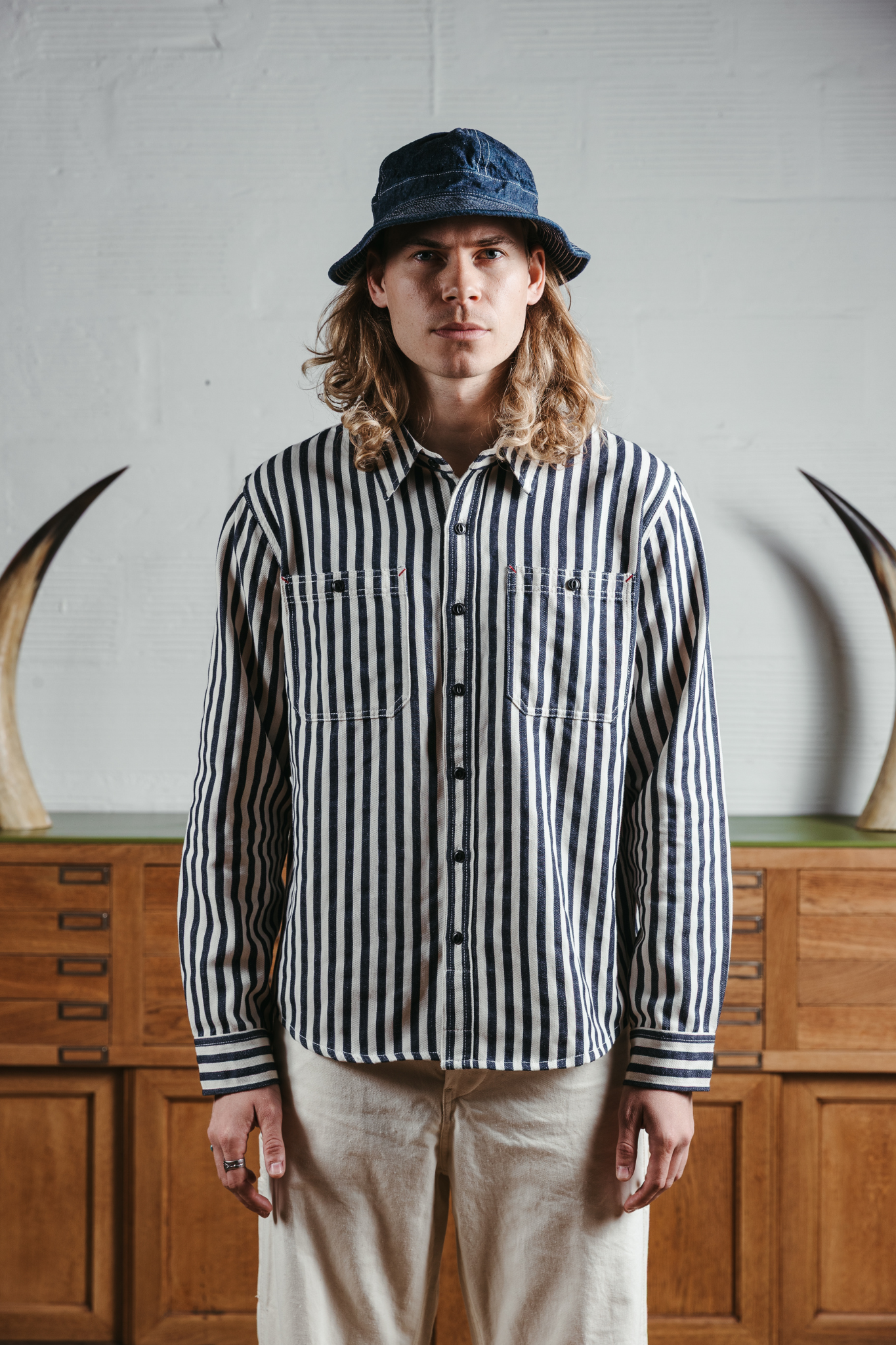 Chemise Le Courageux - Bleu