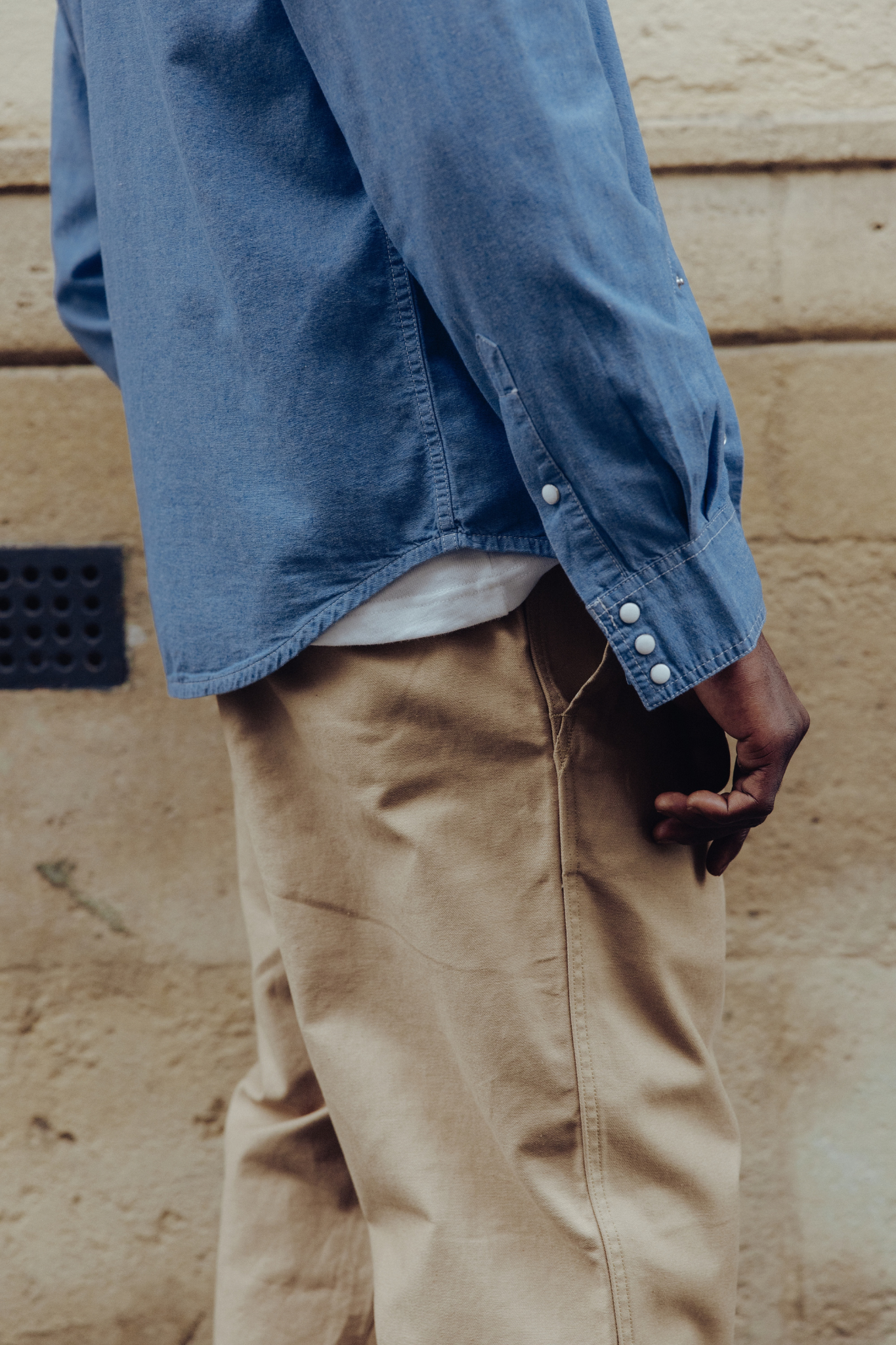 Chemise Le Ranch - Light blue