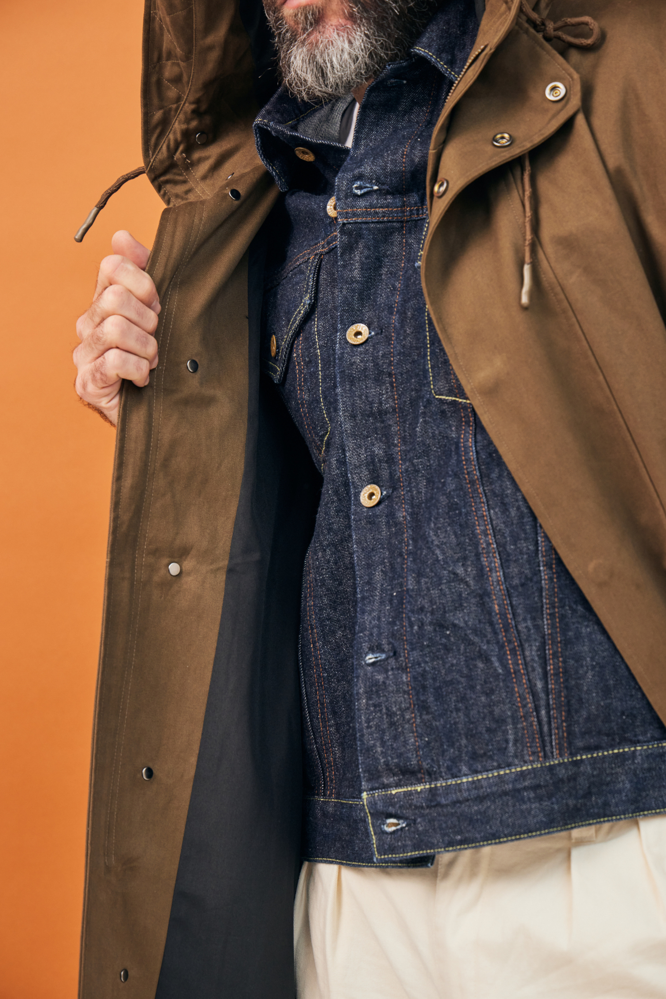 Manteau Le Régent - Military green