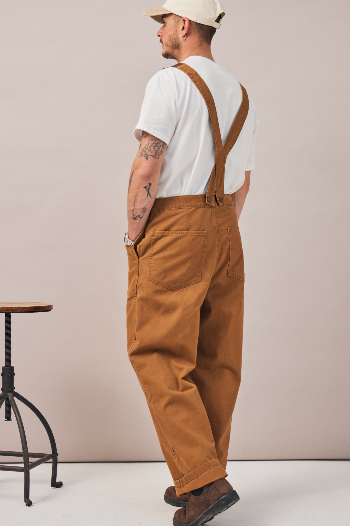 Salopette Le Mécano - Camel