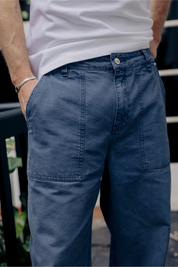 Pantalon Le Travailleur - Bleu