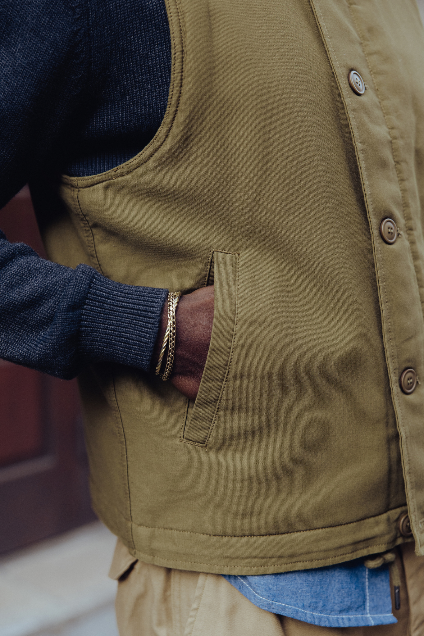 Veste sans manche Le Ponton - Army
