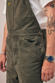 Salopette Le Mécano - Moss green