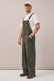 Salopette Le Mécano - Moss green