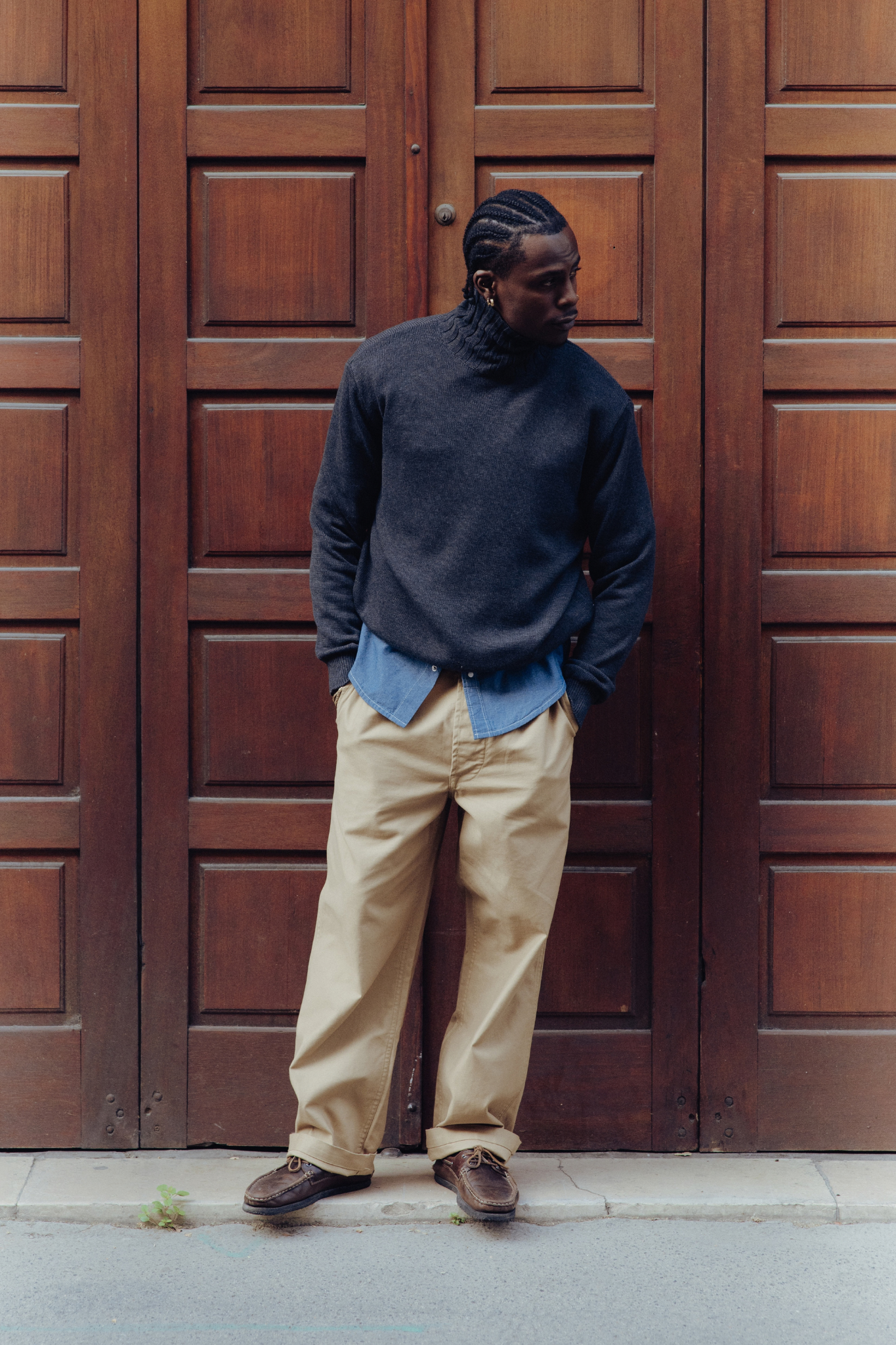 Pull Le Frileux - Gris foncé