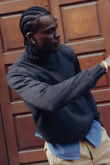 Pull Le Frileux - Gris foncé
