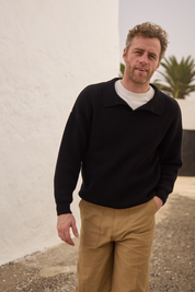 Pull Le Valeureux - Marine