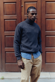 Pull Le Frileux - Gris foncé