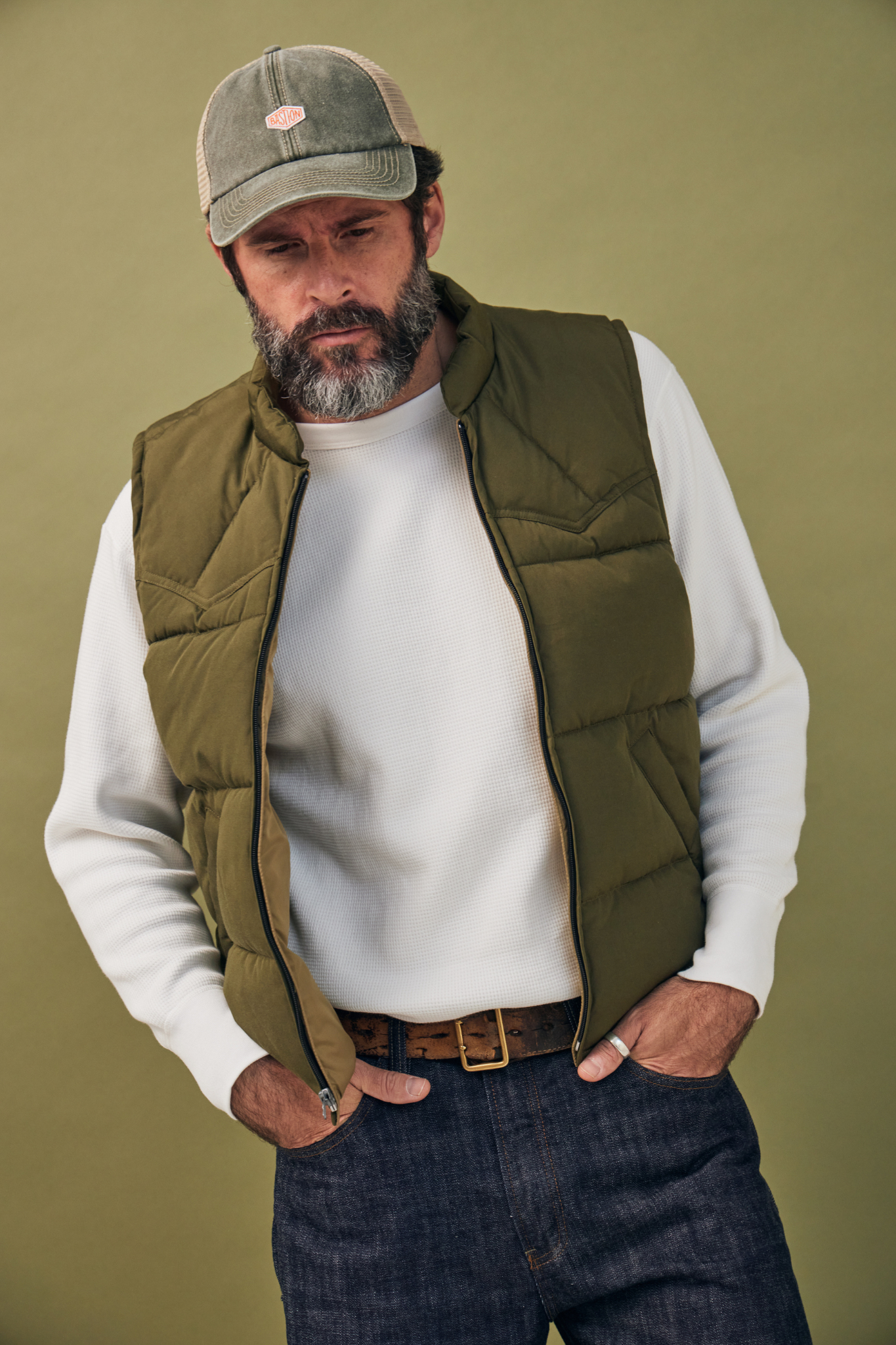 Doudoune Le Monteur - Kaki