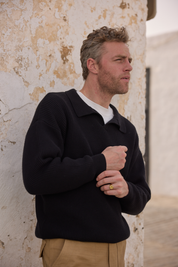 Pull Le Valeureux - Marine