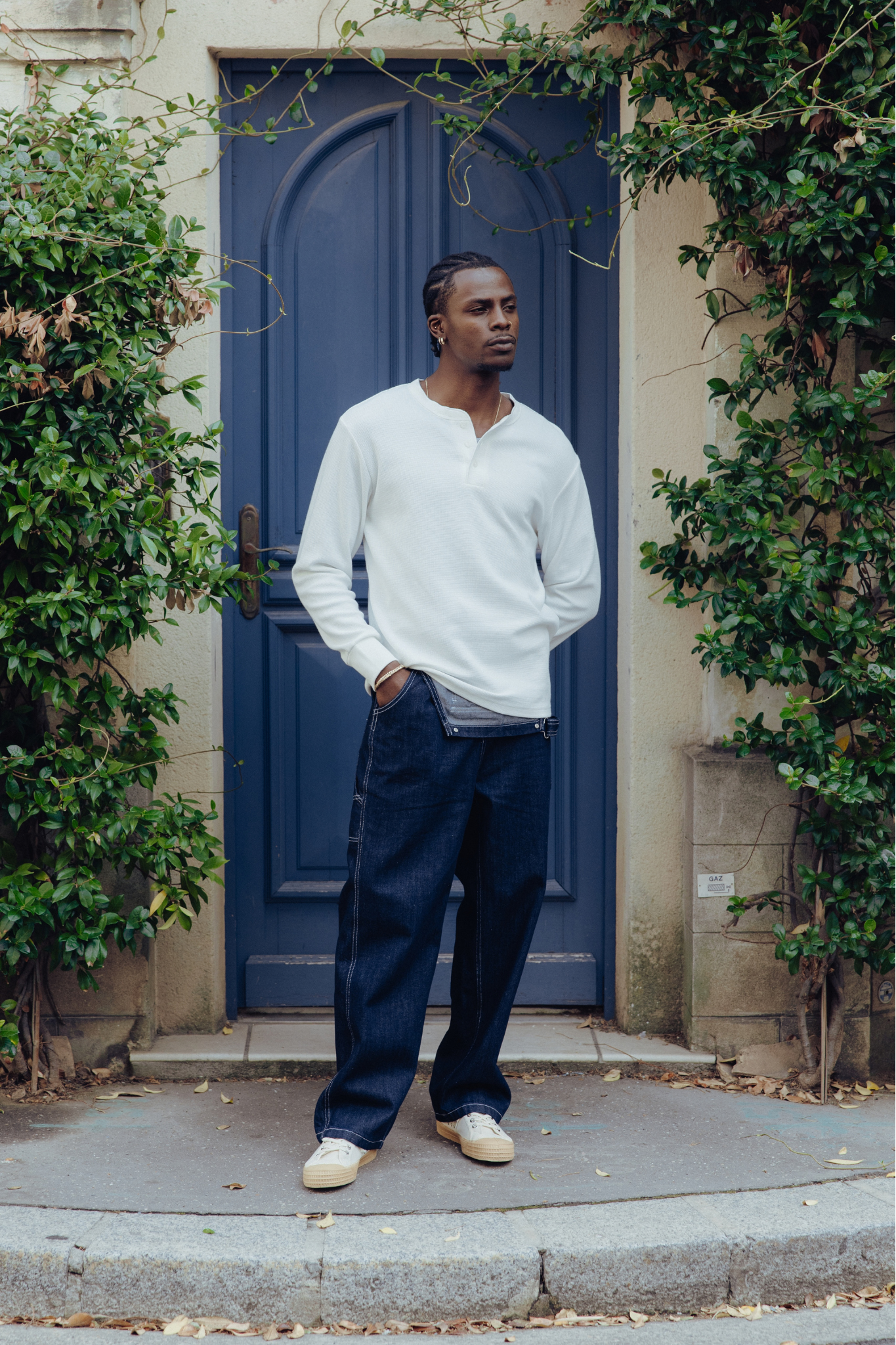 Henley Le Doubleur - Blanc