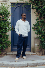 Henley Le Doubleur - Blanc