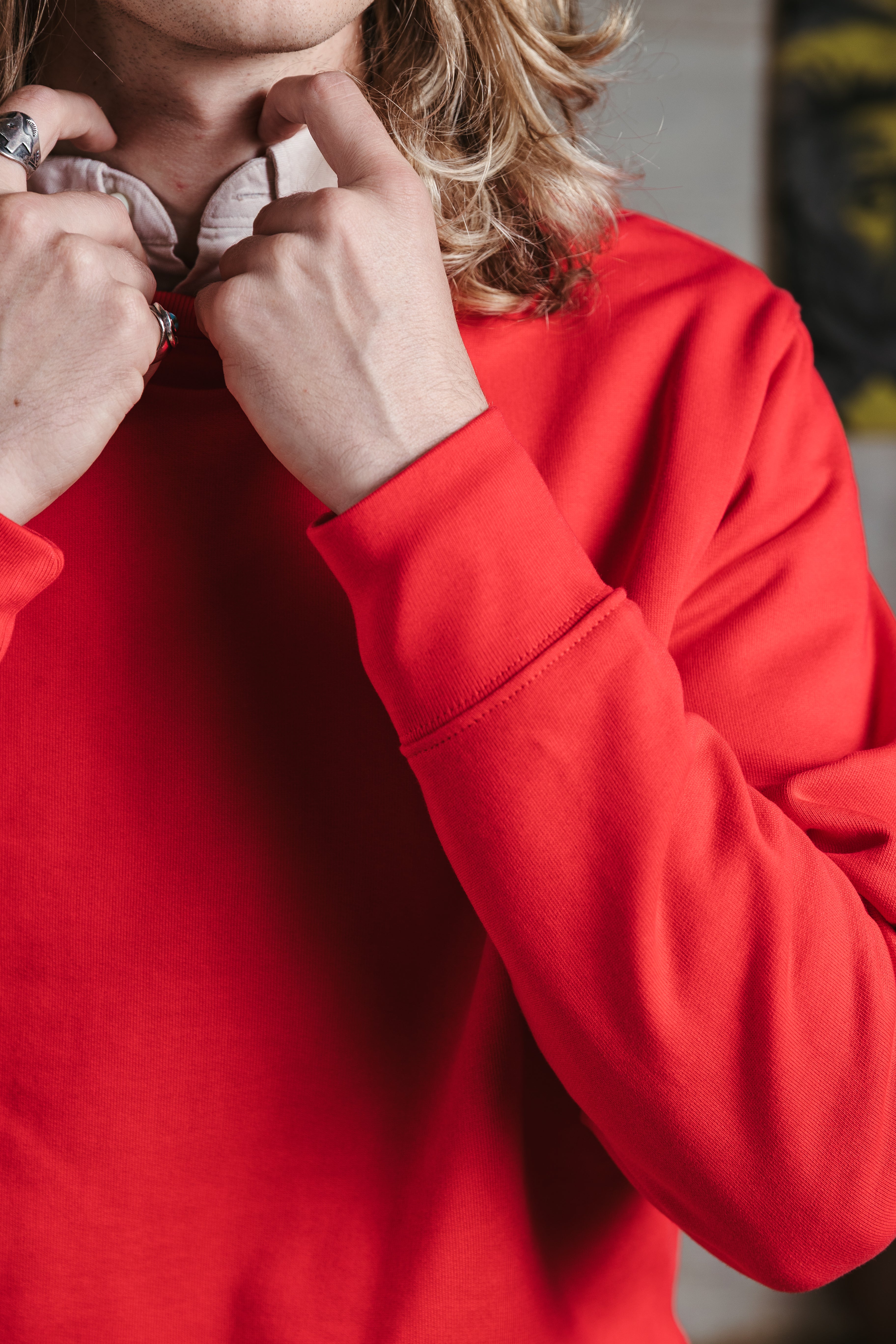 Sweat Le Voyageur - Rouge